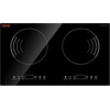 image:imageVEVOR SK92IHA36CK04 9200W Electric Countertop Burner Knob Control Stove Builtin Induction Cooktop with 12 Temperature Settings Glass Surface Auto ShutOff 36in 5 Burners220V Black24in 2 Burners110V