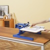 image:imageVEVOR Screen Printing Machine 1 Color 1 Station Silk Screen Printing Press 212x177in  54x45cm Screen Printing Press DoubleLayer Positioning Pallet Adjustable Tension for TShirt DIY Printing
