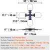image:imageVEVOR Screen Printing Machine 4 Color 4 Station 360 Rotable Silk Screen Printing Press 212x177in  54x45cm Screen Printer Machine DoubleLayer Positioning Pallet for TShirt DIY Printing