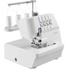 image:imageVEVOR Serger Overlock Sewing Machine 1250 Stitches Per Minute 234 Thread Capability 072 Adjustable Differential Feed with Free Arm and LED Light Sewing Machine for Various Fabrics White234 Thread