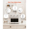 image:imageVEVOR Sublimation Oven Machine 13 Qt Fits 20oz Tumblers with 50 Shrink Films 1 Tape and 2 Heat Gloves Oven for Sublimation Blank Tumblers Mugs Bowls OffWhite26 Qt