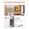 image:imageVEVOR Sublimation Oven Machine 13 Qt Fits 20oz Tumblers with 50 Shrink Films 1 Tape and 2 Heat Gloves Oven for Sublimation Blank Tumblers Mugs Bowls OffWhite13 Qt  Heat Air Gun