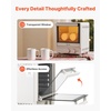 image:imageVEVOR Sublimation Oven Machine 13 Qt Fits 20oz Tumblers with 50 Shrink Films 1 Tape and 2 Heat Gloves Oven for Sublimation Blank Tumblers Mugs Bowls OffWhite13 Qt
