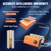 image:imageVEVOR Tumbler Heat Press Machine 1130oz Mug Press Heat Up Fast and Even Tumbler Press with Sublimation Paper Tape and Gloves Temp and Time Setting for Sublimation Tumblers Cups Mugs GreenOrange