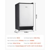 image:imageVEVOR Undercounter Builtin Ice Maker 15 LbsDay Under Counter Ice Maker Machine with Reversible Door Stainless Steel Freestanding Ice Maker for Commercial Home Kitchen No Drain RequiredCrescent Ice