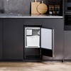 image:imageVEVOR Undercounter Builtin Ice Maker 15 LbsDay Under Counter Ice Maker Machine with Reversible Door Stainless Steel Freestanding Ice Maker for Commercial Home Kitchen No Drain RequiredCrescent Ice