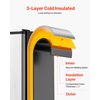 image:imageVEVOR Undercounter Builtin Ice Maker 15 LbsDay Under Counter Ice Maker Machine with Reversible Door Stainless Steel Freestanding Ice Maker for Commercial Home Kitchen No Drain RequiredCrescent Ice