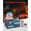 image:imageVEVOR Vacuum Investing Casting Machine with Melting Furnace Convenient Oil Injection Port Precision Pressure Gauge AllinOne Machine for Casting Jewelry and Melting Scrap Silver Gold CopperCasting Machine with Melting Furnace