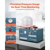 image:imageVEVOR Vacuum Investing Casting Machine with Melting Furnace Convenient Oil Injection Port Precision Pressure Gauge AllinOne Machine for Casting Jewelry and Melting Scrap Silver Gold CopperCasting Machine