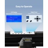 image:imageVEVOR Vinyl Cutter 53 Inch Vinyl Cutter Machine SemiAutomatic DIY Vinyl Printer Cutter Machine Manual Positioning Sign Cutting with Floor Stand Signmaster Software28 Inch