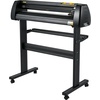image:imageVEVOR Vinyl Cutter 53 Inch Vinyl Cutter Machine SemiAutomatic DIY Vinyl Printer Cutter Machine Manual Positioning Sign Cutting with Floor Stand Signmaster Software28 Inch3 Blades