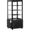 image:imageVEVOR XC78L1R Cake Refrigerated 3 CuFt85L Countertop Pastry Commercial Display Case with LED Lighting TURBO FrostFree AirCooling Locked Door for Bakery 188 x 169 x 38 in Black  3Tier Commercial Display Refrigerator with LED Lighting FrostFree AirCooling Locked Door for Bakery188 x 169 x 38 in