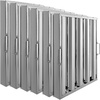 image:imageVBENLEM Pack of 6 Hood Filters 195W x 245H Inch 430 Stainless Steel 4 Grooves Commercial Hood Filters Range Hood Filter for Grease Rated Commercial Kitchen Exhaust Hoods195W x 195H Inch