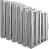image:imageVBENLEM Pack of 6 Hood Filters 195W x 245H Inch 430 Stainless Steel 4 Grooves Commercial Hood Filters Range Hood Filter for Grease Rated Commercial Kitchen Exhaust Hoods195W x 245H Inch