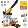 image:imageVEVOR Button Maker Machine 75 mm 3 inch Badge Punch Press Kit Children DIY Gifts Pin Maker Button Making Supplies with 100pcs Button Parts amp Circle Cutter amp Magic Book3100