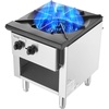 image:imageVEVOR Commercial Gas Stove with 6 Burners Propane and Natural Gas Countertop Cooking Stove Range Stainless Steel Gas Hot Plate Commercial Cooking Equipment for Restaurant 168000 BTU1 Burners