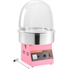 image:imageVEVOR Cotton Candy Machine Commercial 1000W Electric Candy Floss Maker Easy Use with 15 inch Stainless Steel Bowl and Sugar Scoop Makes Hard Candy for Home Kids Birthday Family Party PinkPinkSlant Surface