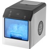 image:imageVEVOR Countertop Ice Maker Self Cleaning Pebble Ice Machine with Ice Scoop amp Drip Tray 33lbs24H Nugget Ice Maker with Convenient Ice Transfer for Home Kitchen Office