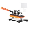 image:imageVEVOR Leather Cutting Machine 142 x 102 in Embossing Plate Manual Die Cutter 047 in Pressure Stroke Leather Embossing Machine Dual Guide Shafts Die Cut Machine for Various of Materials18x10 cm