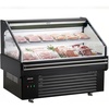 image:imageVEVOR Open Air Merchandiser 46 cu ft Shelving Commercial Refrigerator Grab and Go Fan Cooling Display Cooler with LED Lighting Night Curtain Horizontal for Restaurants Stores Office46 cuft