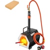 image:imageVEVOR Propane Forge Portable Single Burner 2600F Metal and Knife Forge Large Capacity Blacksmithing Farrier Forges Gas Forging Tools and Equipment Complete Mini Forge Kit1 burner
