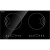 image:imageVEVOR SK92IHA36CK04 9200W Electric Countertop Burner Knob Control Stove Builtin Induction Cooktop with 12 Temperature Settings Glass Surface Auto ShutOff 36in 5 Burners220V Black24in 2 Burners110V