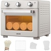 image:imageVEVOR Sublimation Oven Machine 13 Qt Fits 20oz Tumblers with 50 Shrink Films 1 Tape and 2 Heat Gloves Oven for Sublimation Blank Tumblers Mugs Bowls OffWhite26 Qt
