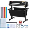 image:imageVEVOR Vinyl Cutter Machine Upgraded 28 Inch Paper Feed Cutting Plotter Bundle Adjustable Force amp Speed Vinyl Printer with Powerful Stepper Motors Signmaster Software Compatible with Windows System34 Inch