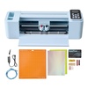 image:imageVEVOR Vinyl Cutting Machine 12 in Button and Screen Controlled Vinyl Cutter 20000 Builtin Design Resources Compatible with Mac Windows Android and iOS for Creating Customized Crafts Cards228 x 736 x 661 In