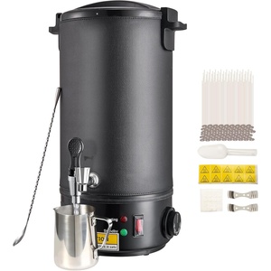 image:imageVEVOR 20Lbs Wax Melter for Candle Making 10 L Extra Large Electric Wax Melting Pot with Easy Pour Spout and 5Level Temp Control Easy Clean for Candle Soap Cream Beauty Bulk Production BusinessWax Melter 10 L