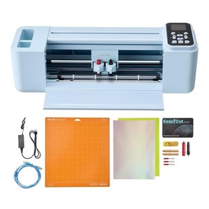 image:imageVEVOR Vinyl Cutting Machine 12 in Button and Screen Controlled Vinyl Cutter 20000 Builtin Design Resources Compatible with Mac Windows Android and iOS for Creating Customized Crafts Cards228 x 736 x 661 In