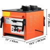 image:imageHappybuy Electric Hydraulic Rebar Bender900W Portable Electric Rebar BenderBending up to 58 Inch 5 416mm Rebar Bending Angle 090 Degrees110Vwith Positioning Bolt900W RB161700W Desktop Rebar Bender