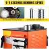 image:imageHappybuy Electric Hydraulic Rebar Bender900W Portable Electric Rebar BenderBending up to 58 Inch 5 416mm Rebar Bending Angle 090 Degrees110Vwith Positioning Bolt900W RB161700W Desktop Rebar Bender