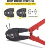 image:imageMophorn Hand Swager Crimper 30 InchSwaging Tool for 532 14 516 Wire RopeHand Cimping Tool for Copper Aluminum Oval Sleeves and Stop SleevesWire Rope Crimping Tool Swage Tool Long Handle Lab30 Inch