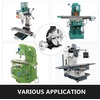image:imageMophorn Rotary Table 8Inch Horizontal Vertical HV8 Precision 3MT Milling Drilling Machine Vernier Reading Milling Drilling Boring8 in