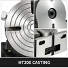 image:imageMophorn Rotary Table 8Inch Horizontal Vertical HV8 Precision 3MT Milling Drilling Machine Vernier Reading Milling Drilling Boring8 in