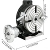 image:imageMophorn Rotary Table 8Inch Horizontal Vertical HV8 Precision 3MT Milling Drilling Machine Vernier Reading Milling Drilling Boring8 in
