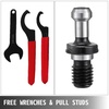 image:imageOrangeA Collet Set CAT40 ER32 CAT40 ER16 Spring Steel Collet Chuck Tooling Package for Milling Machine
