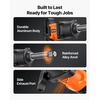 image:imageVEVOR 1 Inch Air Impact Wrench Up to 1800 ftlbs NutBusting Torque 187 lbs Lightweight Pneumatic Impact Gun with 6 Extended Anvil for Heavy Duty Repairs and Maintenance