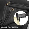 image:imageVEVOR 10 x 10 Ft Welding Blanket Black Fiberglass Blanket Portable Fiberglass Fire Retardant Blanket Welding Mat Welding Fireproof Thermal Resistant Insulation With Carry Bag10 x 10 Ft