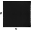 image:imageVEVOR 10 x 10 Ft Welding Blanket Black Fiberglass Blanket Portable Fiberglass Fire Retardant Blanket Welding Mat Welding Fireproof Thermal Resistant Insulation With Carry Bag10 x 10 Ft