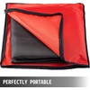 image:imageVEVOR 10 x 10 Ft Welding Blanket Black Fiberglass Blanket Portable Fiberglass Fire Retardant Blanket Welding Mat Welding Fireproof Thermal Resistant Insulation With Carry Bag10 x 10 Ft