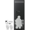 image:imageVEVOR 1012 Gun Safe Long Gun Cabinet for Rifles and Pistols Quick Access Rifle Safe with 4 Pistol Pockets and 3 Adjustable Racks Large Digital Cabinet with Key and Password LockAssembly Required16 x 20 x 54