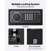 image:imageVEVOR 1012 Gun Safe Long Gun Cabinet for Rifles and Pistols Quick Access Rifle Safe with 4 Pistol Pockets and 3 Adjustable Racks Large Digital Cabinet with Key and Password LockAssembly Required14 x 19 x 52