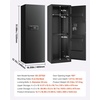 image:imageVEVOR 1012 Gun Safe Long Gun Cabinet for Rifles and Pistols Quick Access Rifle Safe with 4 Pistol Pockets and 3 Adjustable Racks Large Digital Cabinet with Key and Password LockAssembly Required14 x 19 x 52