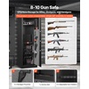 image:imageVEVOR 1012 Gun Safe Long Gun Cabinet for Rifles and Pistols Quick Access Rifle Safe with 4 Pistol Pockets and 3 Adjustable Racks Large Digital Cabinet with Key and Password LockAssembly Required16 x 18 x 52