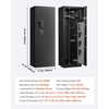image:imageVEVOR 1012 Gun Safe Long Gun Cabinet for Rifles and Pistols Quick Access Rifle Safe with 4 Pistol Pockets and 3 Adjustable Racks Large Digital Cabinet with Key and Password LockAssembly Required16 x 18 x 52