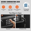 image:imageVEVOR 1012 Gun Safe Long Gun Cabinet for Rifles and Pistols Quick Access Rifle Safe with 4 Pistol Pockets and 3 Adjustable Racks Large Digital Cabinet with Key and Password LockAssembly Required68 Rifles