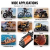 image:imageVEVOR 106 CFM Heavy Duty Air Compressor 30s Fast Inflation  DualCylinder Portable Tire Inflator 12V 150PSI Offroad Air Pump with Adapters for Trucks Car SUV 4 x 4 Vehicle RV706CFM with Digital