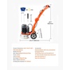 image:imageVEVOR 10Inch Electric Concrete Floor Grinder 17HP WalkBehind Polisher 1300W 1720RPM Brushless Motor